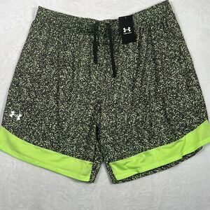 Under‎ Armour Loose fit UA 9" Stretch Printed Training Shorts NWT Men's 2XL